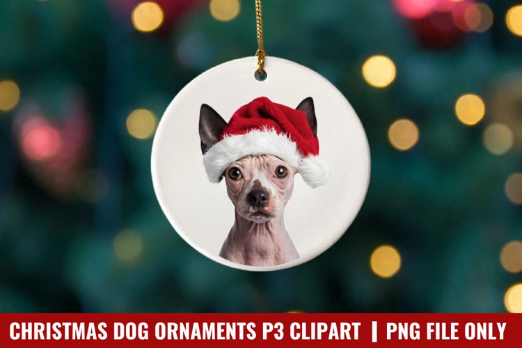 Christmas Ornaments Clipart Image 2