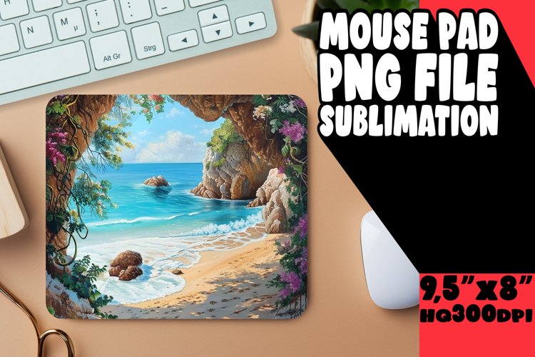 Captivating Landscape Mouse Pad Design example image 1