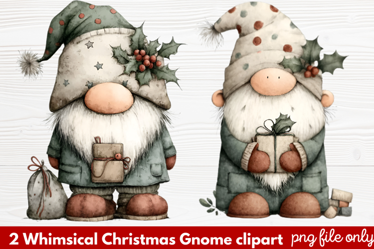 Cute Gnome Clipart Image 10