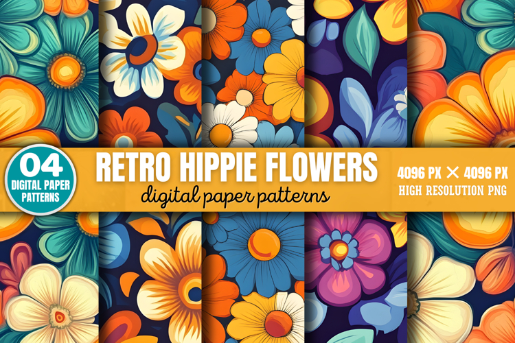 70s Hippie Background Image 15