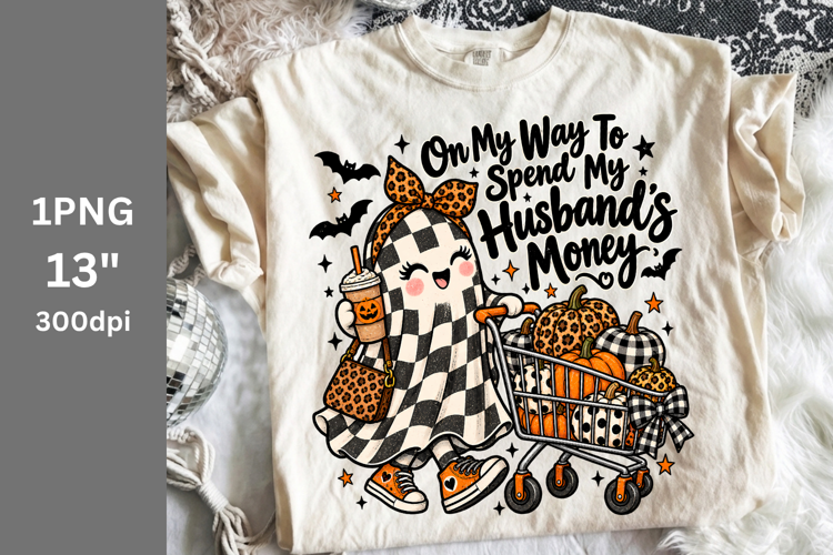 Halloween PNG, Husbands Money PNG, Fall PNG