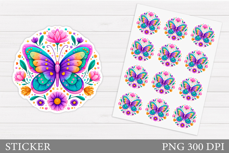 Blue Butterfly Clipart Image 3