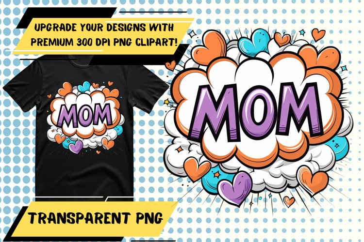 Mom's Day Sublimation Blissfulness example image 1