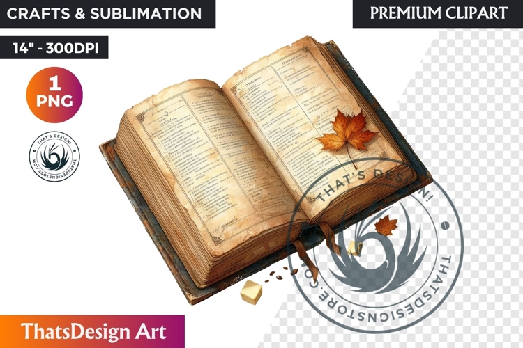 Autumn Clipart, Cozy Fall PNG Baking & Kitchen, Bakery