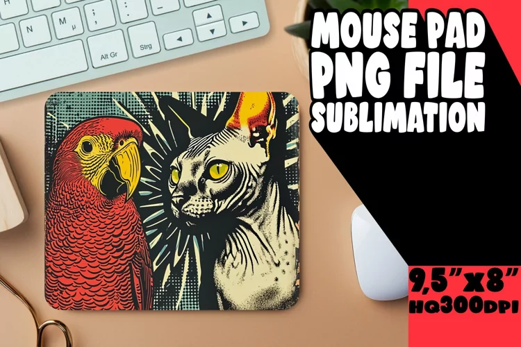 Sweet Kitty Sublimation Pad