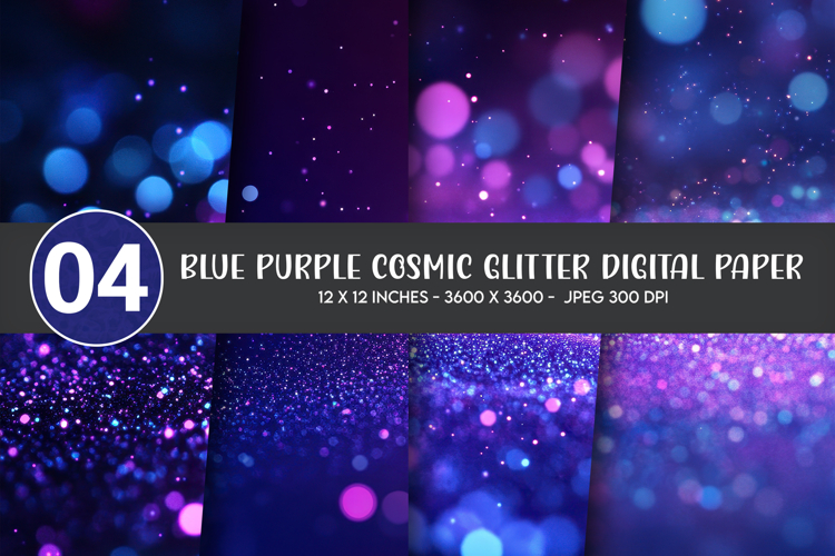 Purple Sparkle Background Image 10