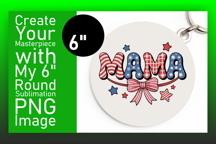 Mama Sublimation Design
