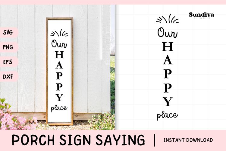 Welcome Porch Sign Svg