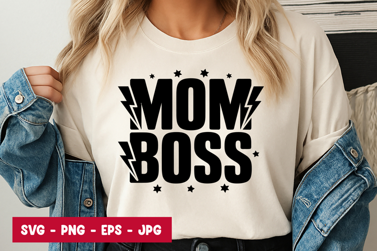 Mom Boss Svg Image 5