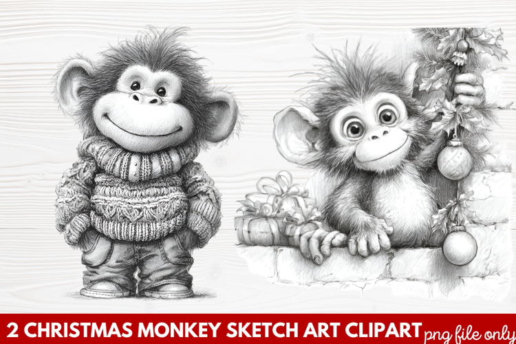 Vintage Christmas Clipart Image 13