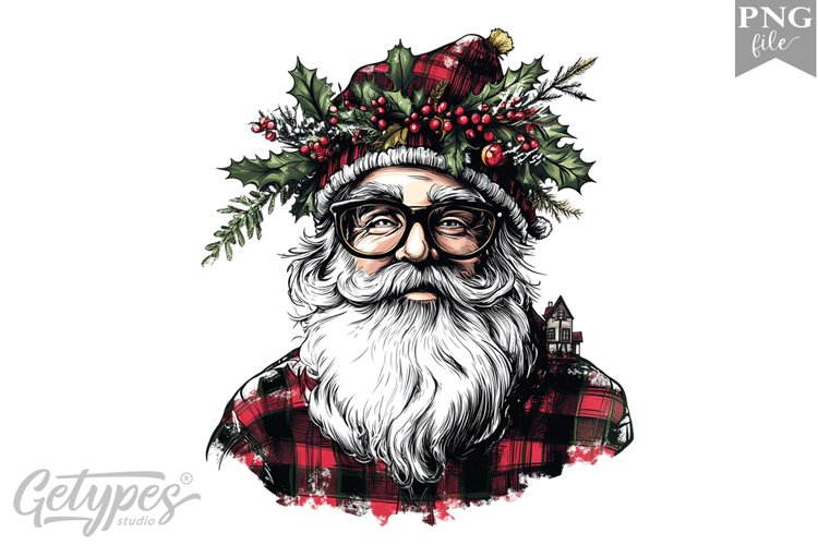 Santa Christmas Clipart Image 9