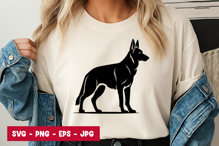Dog Silhouette Image 10