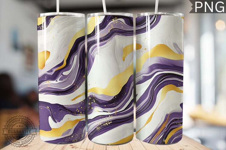 Abstract Pattern Tumbler Warp - High Quality 300 Dpi example image 1