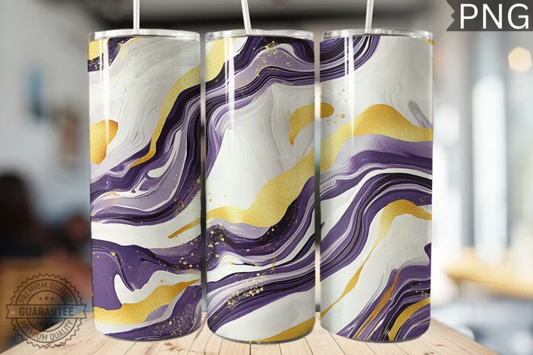Abstract Pattern Tumbler Warp - High Quality 300 Dpi