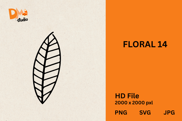 Floral Vector Image 13