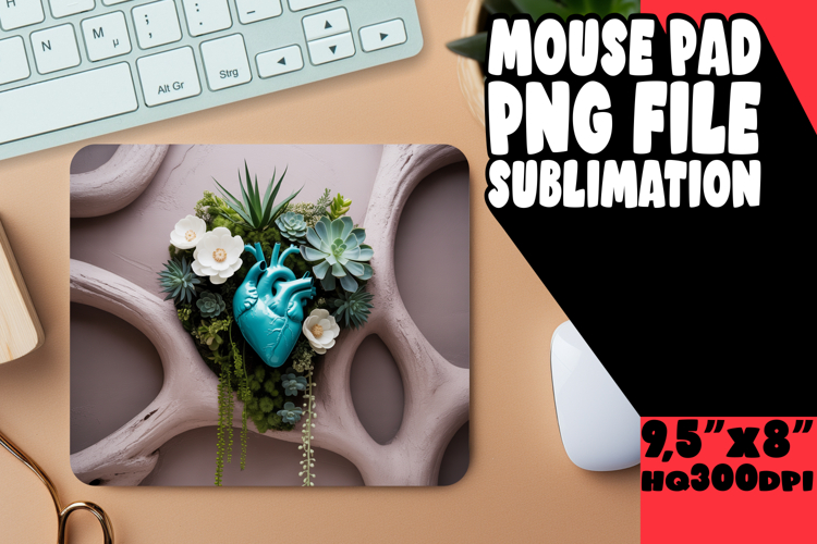 Sweet mouse PAD Inspirational Magic, 3D Heart