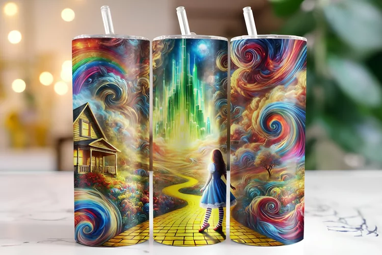 Girl Tumbler Wrap | Sublimation | Tumblers
