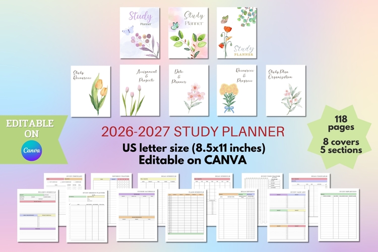 2026 - 2027 Study Planner