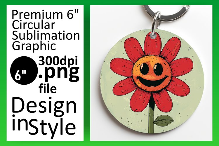 Nostalgic Bloom Bonanza: Round Designs Art PNG