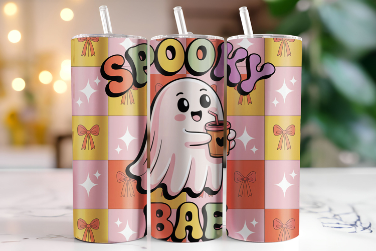 Spooky Bae Tumbler Wrap | Sublimation | Tumblers