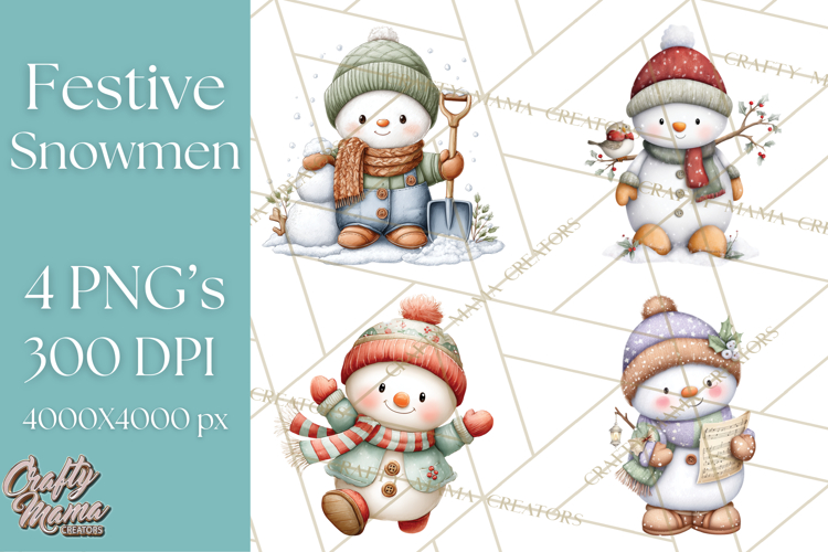 Snowman PNG Image 2