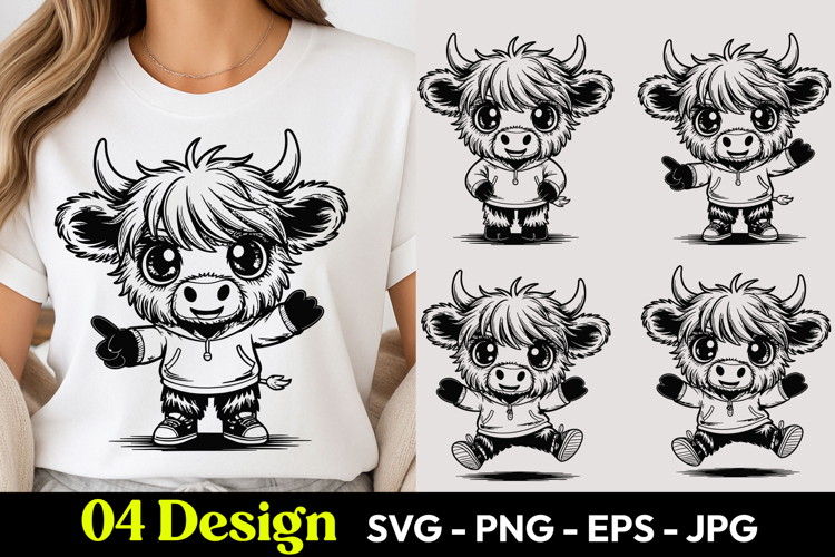 Baby Cow Svg Image 14