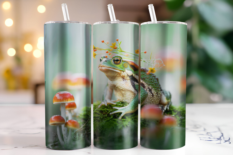 Frog Tumbler Wrap | Sublimation | Tumblers