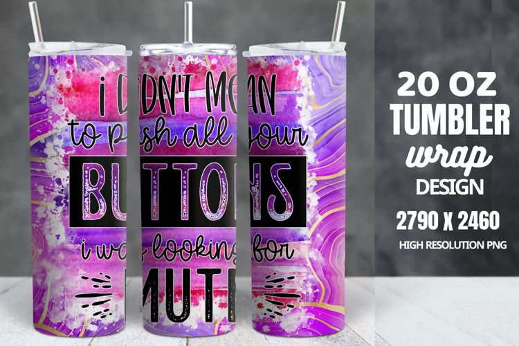 Funny Quotes 20oz Skinny Tumbler Sublimation, Sarcastic