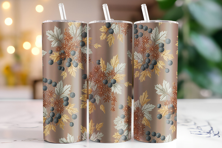 Flower Tumbler Wrap | Sublimation | Tumblers