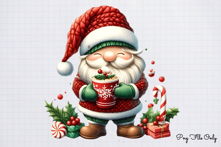 Christmas Gnome Clipart Image 7