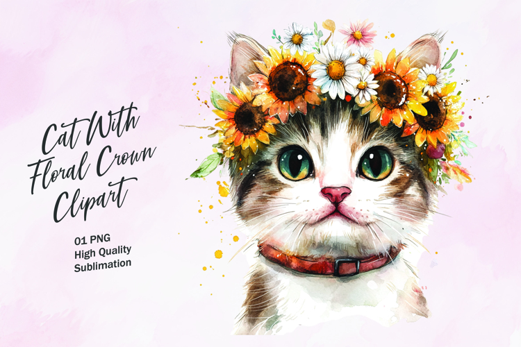 Cute Cat Illustration Image 3