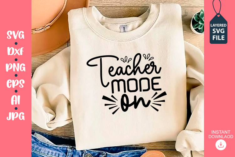Teacher Life Svg