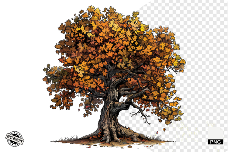 Autumn Trees Clipart