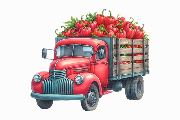 Red Truck Clipart