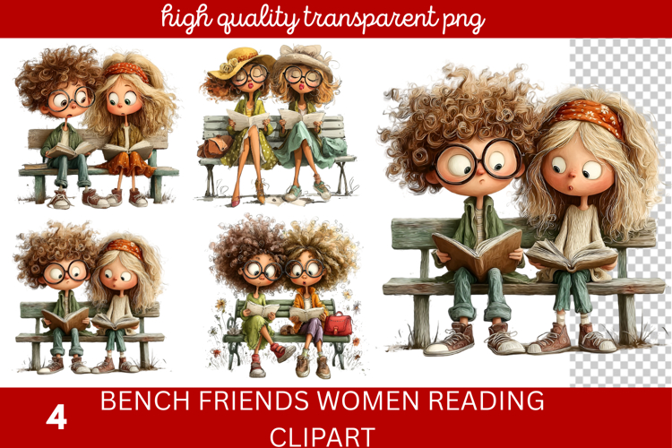 Book Club Clipart Image 5
