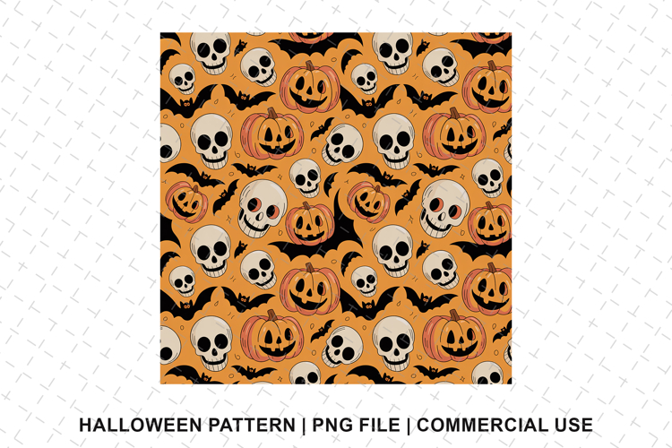 Halloween Seamless Pattern Image 4