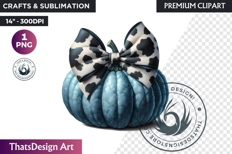 Western Pumpkin Autumn PNG,Cowgirl Coquette bow fall clipart