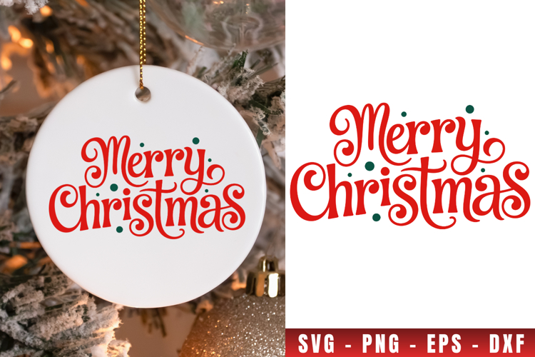 Merry Christmas Tree Svg Image 4