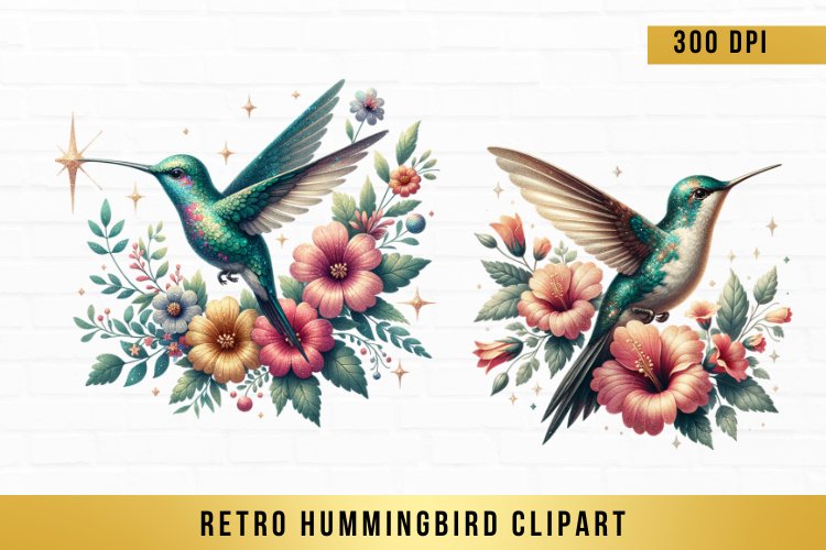 Hummingbird Clipart Image 6