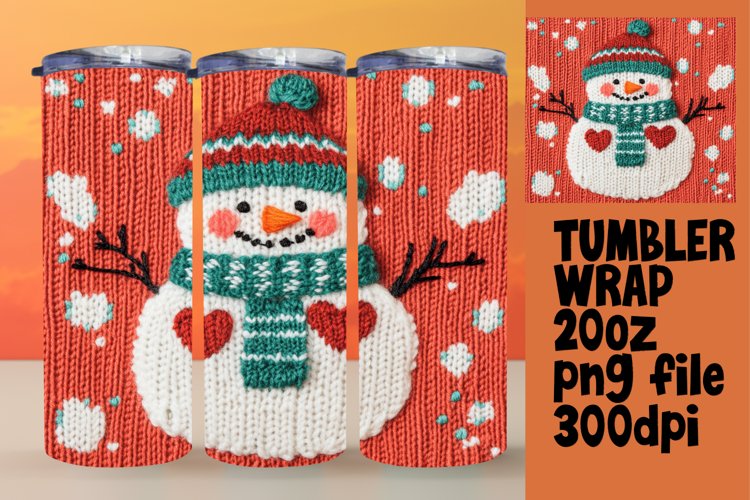 Christmas Tumbler Wrap Image 12