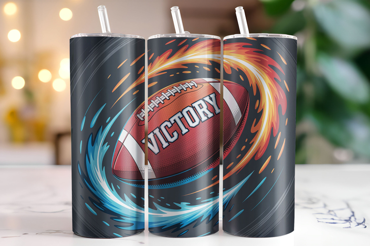 Soccer Tumbler Wrap | Sublimation | Tumblers