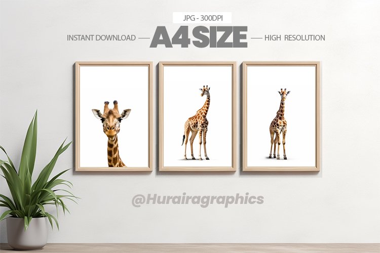 Animal Wall Art - 03 Variations example image 1