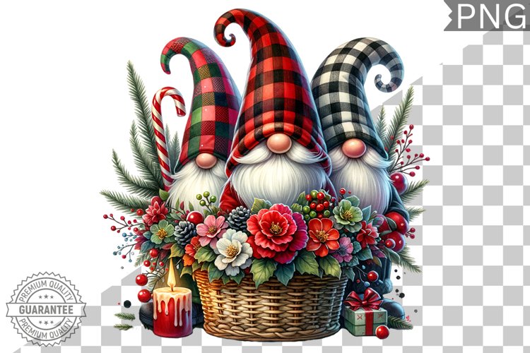 Christmas Gnome Clipart Image 11