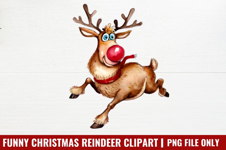 Reindeer Clipart Image 11
