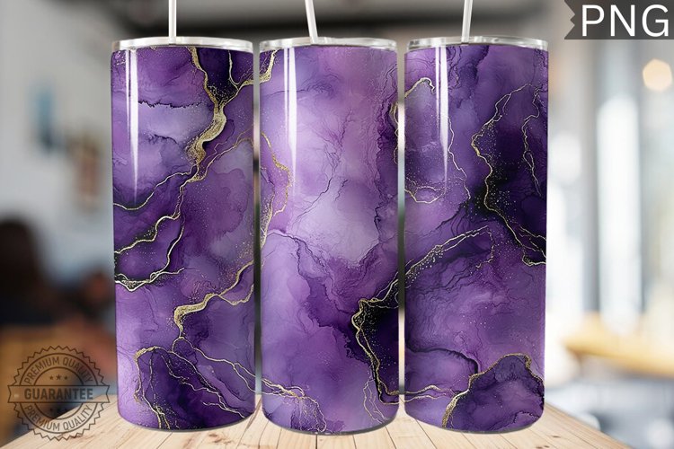 Alcohol Ink Tumbler Wrap Image 11