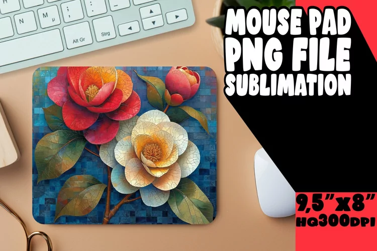 Blossom Haven: Bloom Mouse Pad