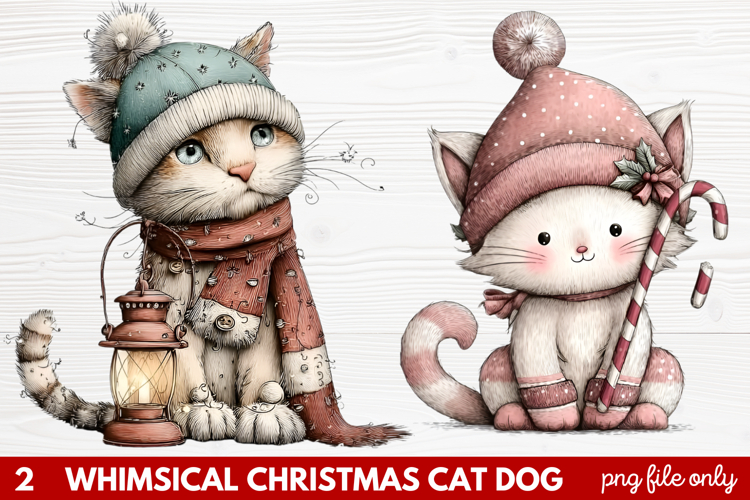 Christmas Dog Clipart Image 13