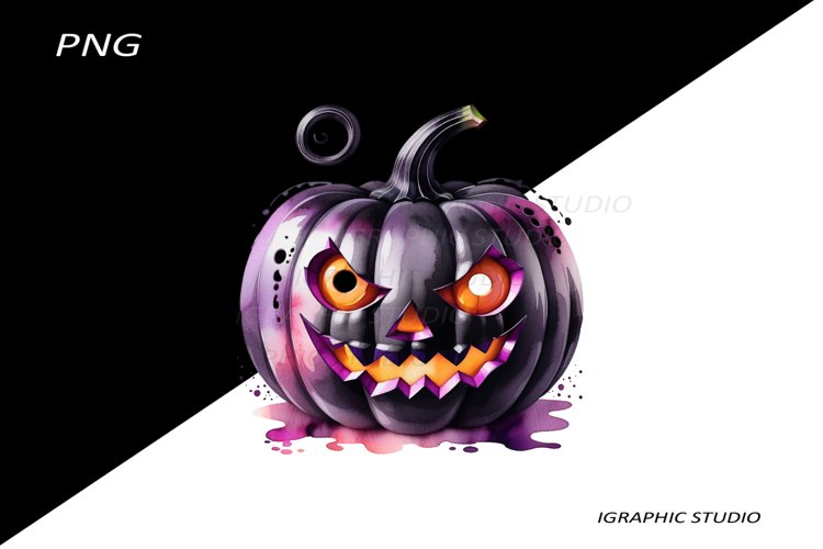 Pumpkin Halloween Clipart Image 17