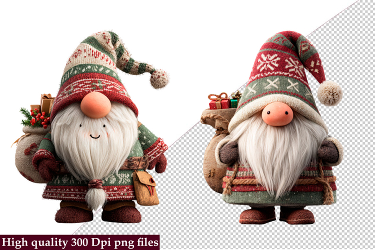Christmas Gnome Funny Clipart png