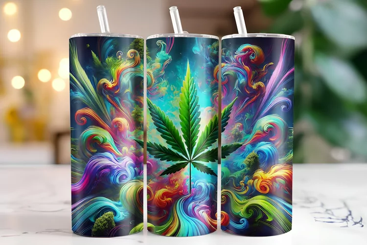 Marijuna Tumbler Wrap | Sublimation | Tumblers